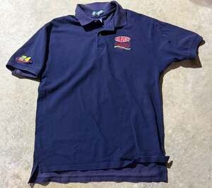 Vintage Pine Island Jeff Gordon #24 DuPont Refinish Racing Polo Shirt Size L